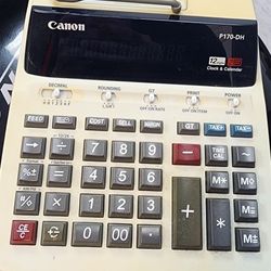 Canon P170 Dh Calculator 