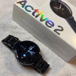 Samsung Galaxy Watch Active 2 (44mm LTE) – Premium Stainless Steel  - Workouts To Formal Events