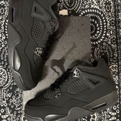 Air Jordan 4 Black Cat Grade School Size 7y