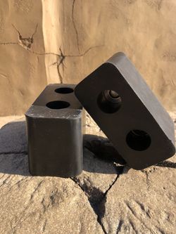 Rubber Molded Dock Bumper for Truck, Trailer & Loading Bays 3"X3"X6"