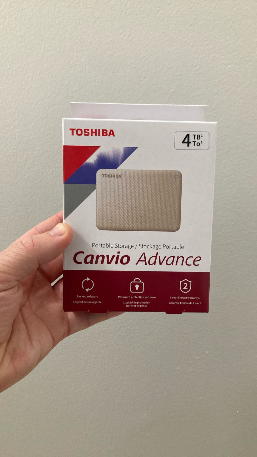 NEW 4TB Portable Storage