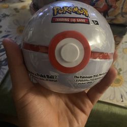 Pokémon Poké Ball Tin (3 Booster Packs) Sealed