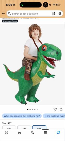 Dinosaur costume