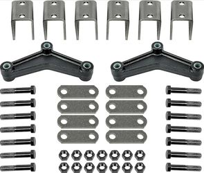 HECASA 3500 LB Tandem Trailer Axle Leaf Spring Equalizer and Hanger Kit