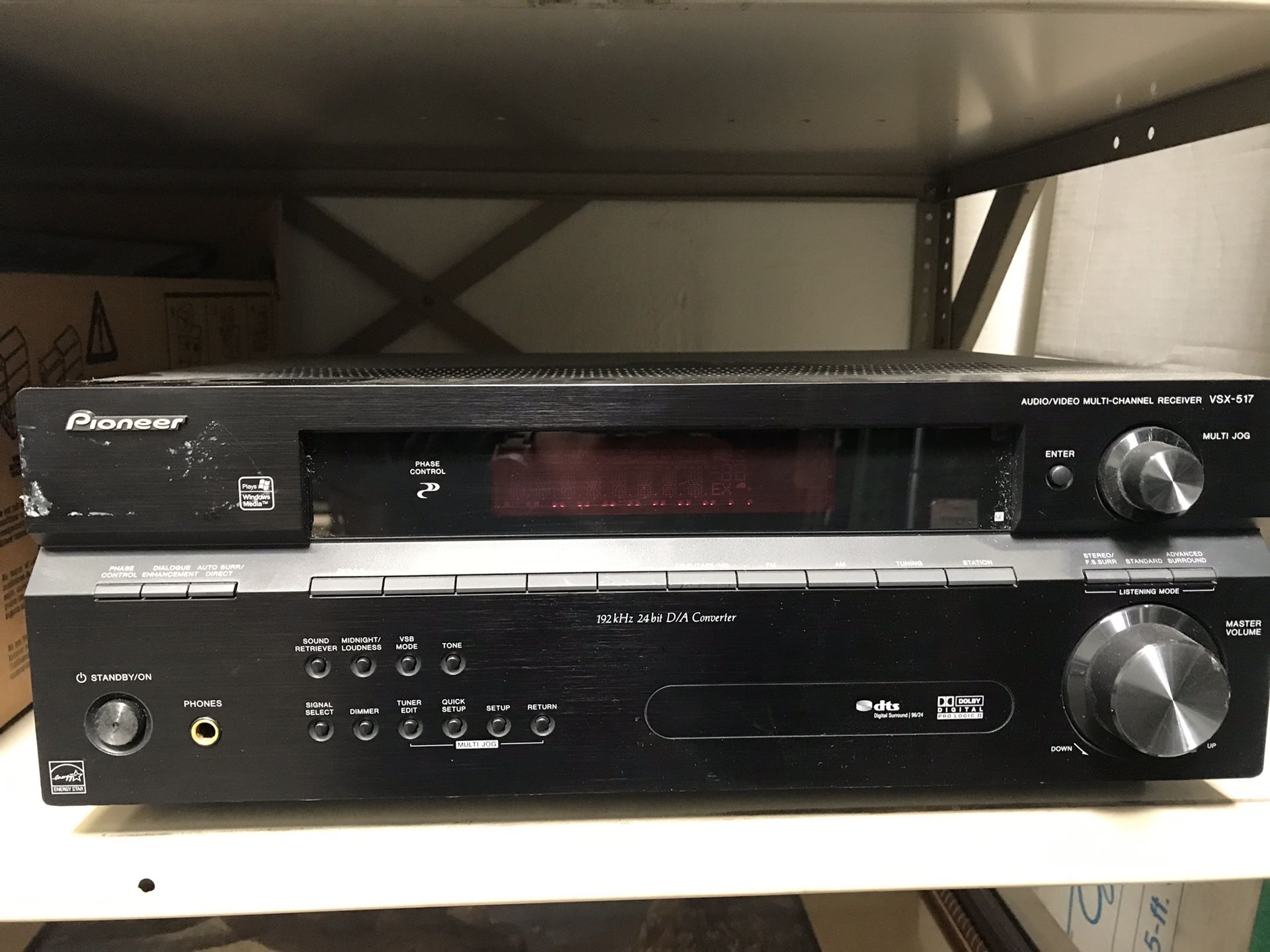 Stereo Receiver & CD Player