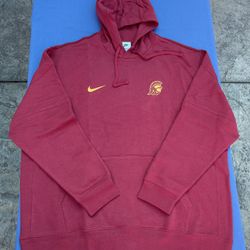 Nike USC Trojans University Sports Fleece Pull/Over Hoodie Men Size 3XL Tall New OR TRADE