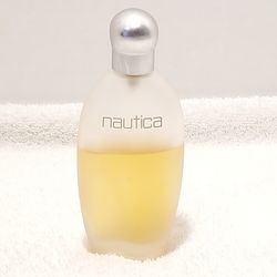 Vintage Nautica Women's Perfume Spray 1.7 oz Bottle Fragrance Pre-Owned