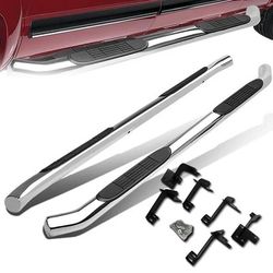 LA Zona Auto Parts 2019 to 2025 Dodge Ram Crew Cab 3 inch Chrome Running boards estribos side step 