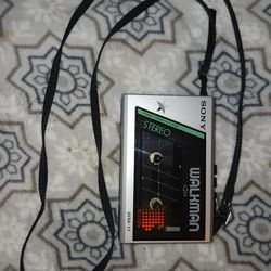 Vintage SONY Walkman WM-11 Portable Stereo Cassette Player TESTED/ WORKS GREAT