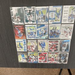 20 D’Andre Swift Football Cards With 12 Rookies Detroit Lions, Philadelphia Eagles, Chicago Bears Star