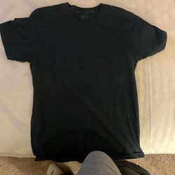 Men’s Small Fruit Of The Loom Charcoal Grey T Shirt