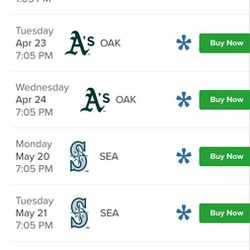 Yankee tickets available for all these dates Hit me up if interested 