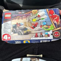Lego Spider-man Vs. Mysterio’s Drone Attack