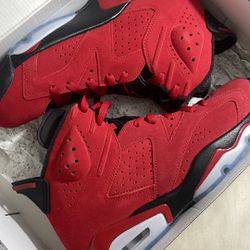 Air Jordan 6 Toro Red Size 9 