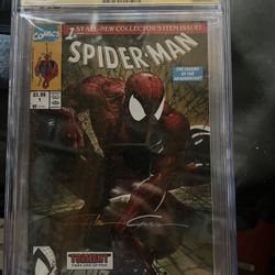 Spider-Man 1 Clayton Crain Signature 9.8