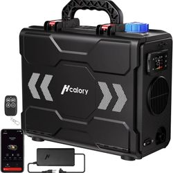 8KW Diesel Heater, All in One 6L Toolbox 2S Portable Parking Diesel Air Heater 110/12/24V with App Control, Automatic Start and Stop, Altitude Mode Fu