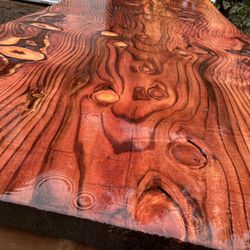 Massive Redwood Slab!! Stunning Huge Piece!! 50” X 144”