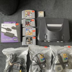 Nintendo 64 (With Games)