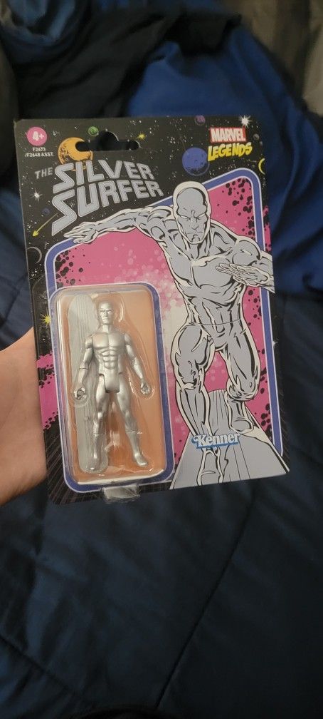 Marvel Legends Kenner 3.5 Silver Surfer