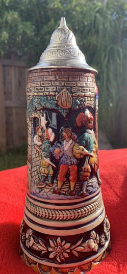 Vintage German Musical Stein