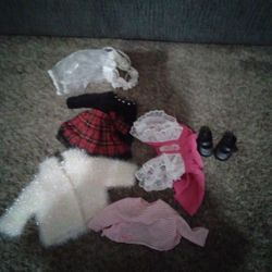 Doll Clothing Lot