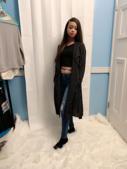 Long cardigan sweater