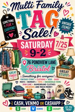 Multi Family Tag Sale
