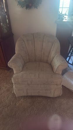 Swivel rocking chair