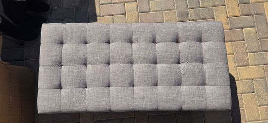 Storage bench - gray