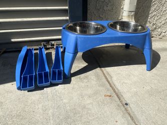 Tall dog bowls