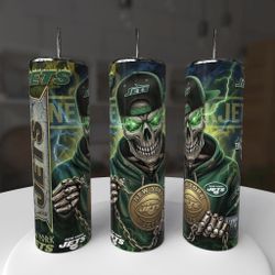 New York Jets Football Tumbler