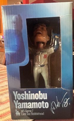 Yoshinobu Yamamoto bobblehead