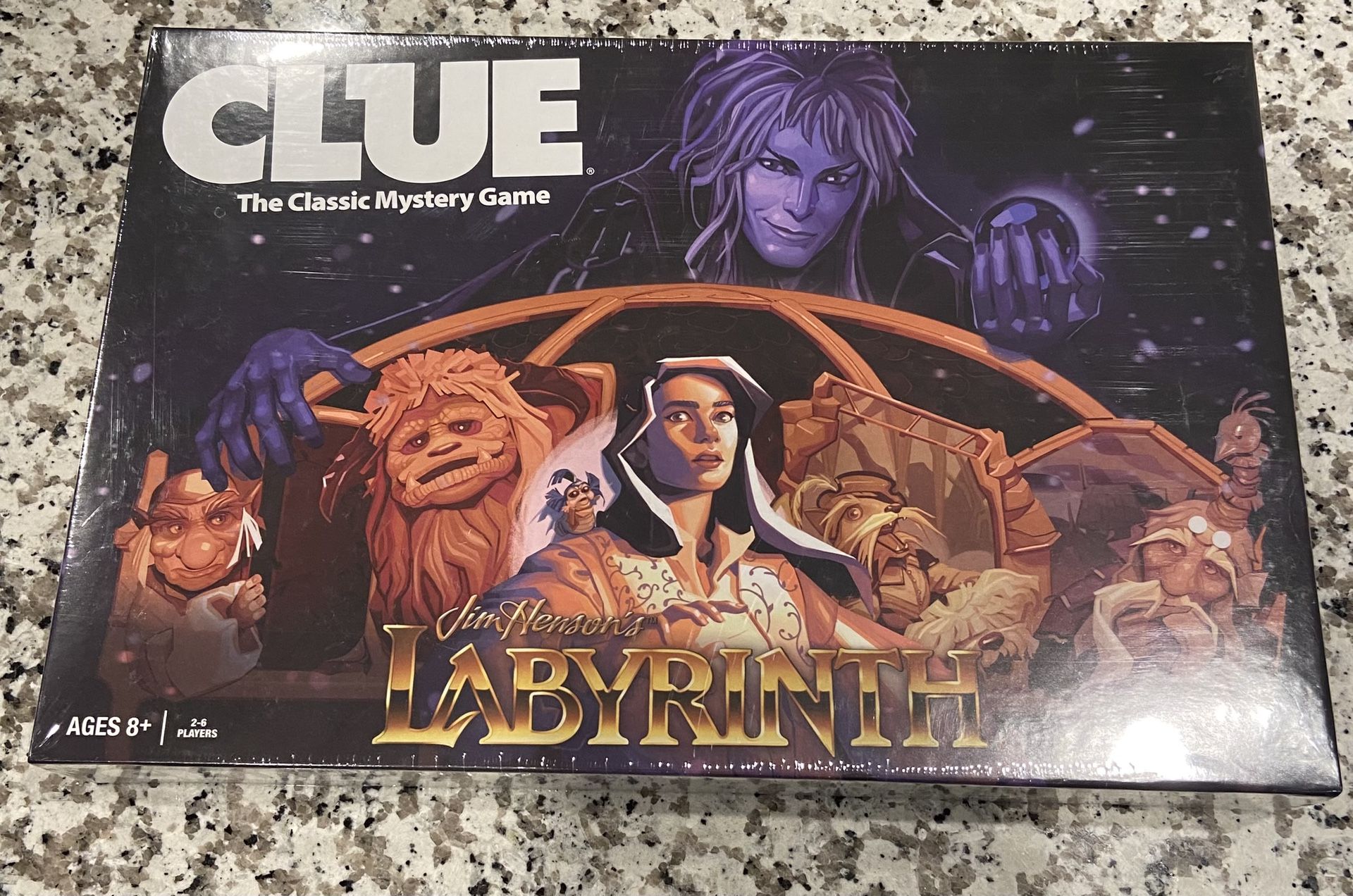 Jim Henson’s - The Labyrinth.  Clue Board Game