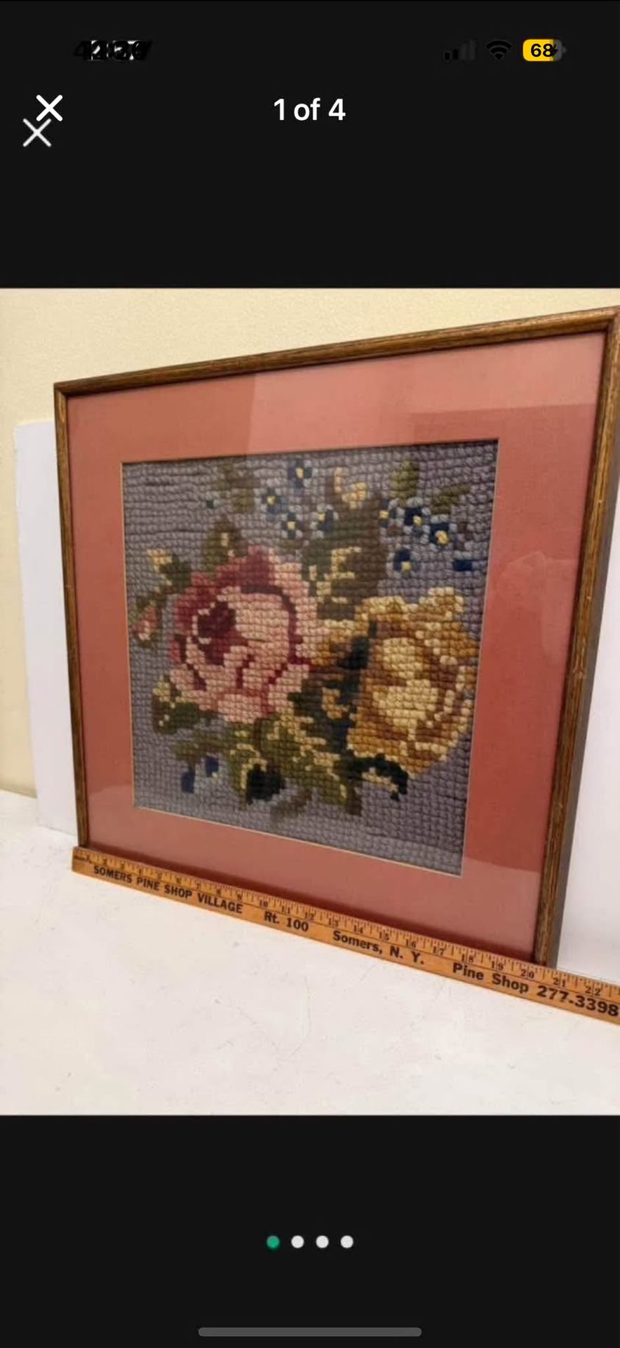Textile Roses Art