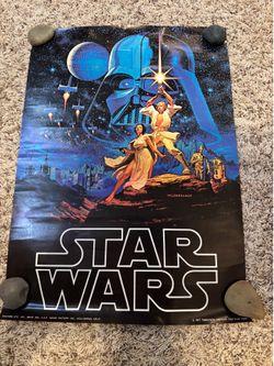 Star Wars 1977 poster (20” x 28”)