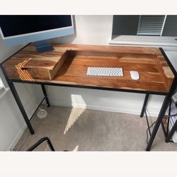 “HomeGoods” Wood & Metal Computer Desk