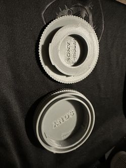 Sony E Mount 3d Printed. Body Cover 