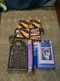 Halloween Decorations & Lights Bundle – Everything Works!