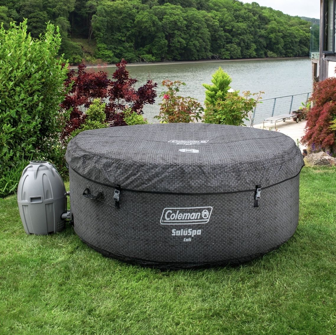 Coleman Inflatable Hot Tub SaluSpa Cali AirJet 24 Person 71" x 26" w
