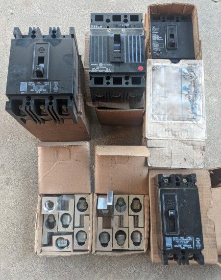 High Power Electrical Breakers and Lugs