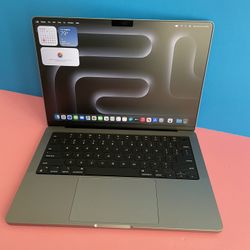 Apple MacBook Pro 14 (M3 chip / 2023 model) 8GB RAM 1TB SSD powerful laptop (100% battery) 