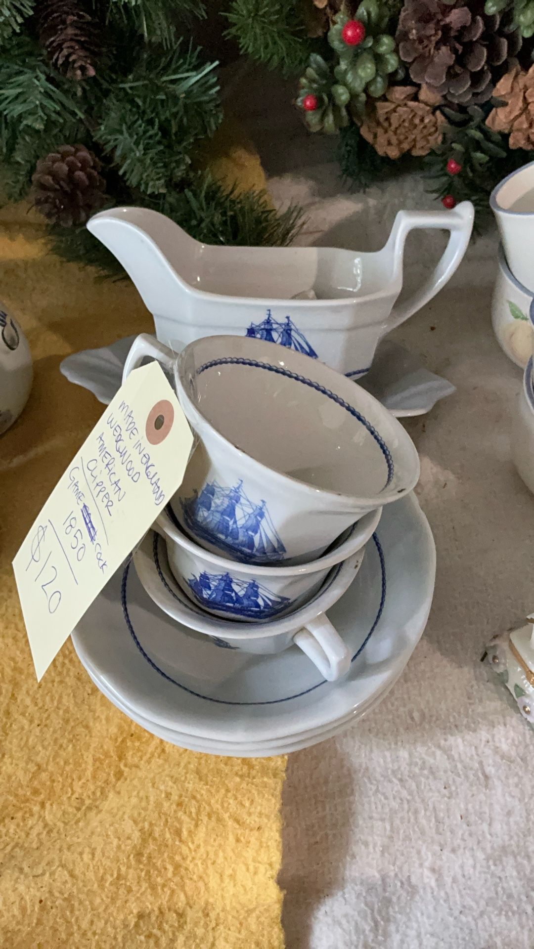Wedgwood China Set, American Clipper $120 (FINN HILL)