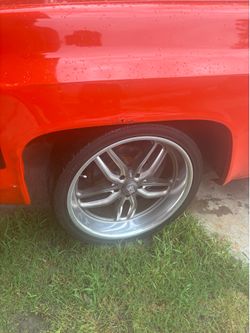 Rims 22 staggered polished chrome