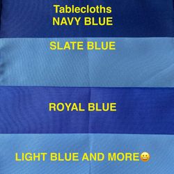 NEW TABLECLOTHS 5 Sizes