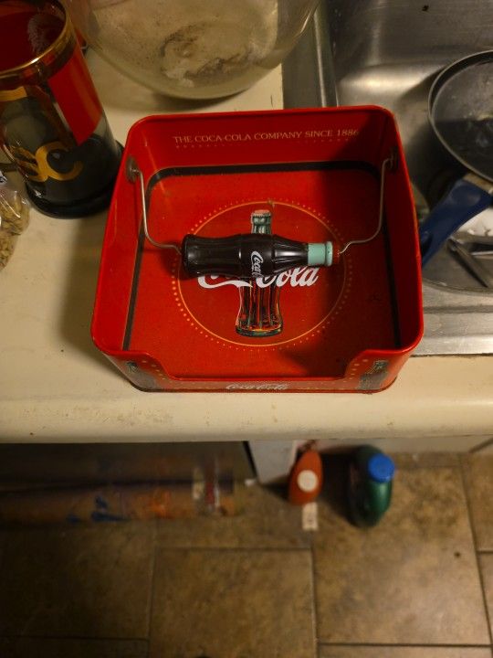 Coca-Cola Napkin Dispenser Holder Tray