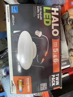 Halo LED Recessed Light and Trim for 5” & 6”