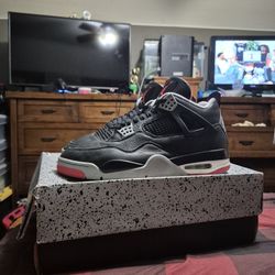 Air Jordan 4 Bred Reamagined Size 12