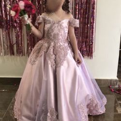 Vestido de Fiesta  Size 5 Años
