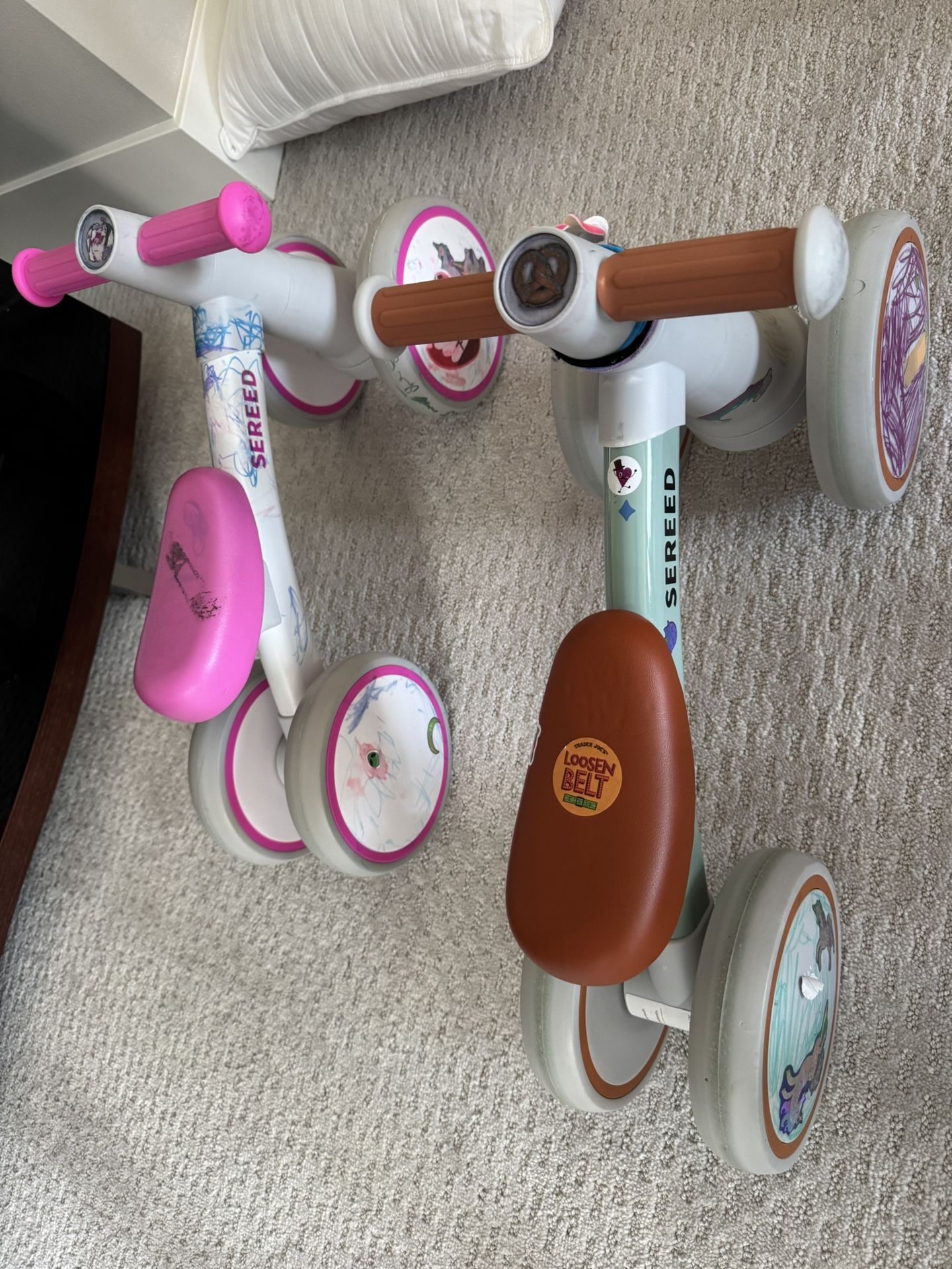Two Sereed Bikes