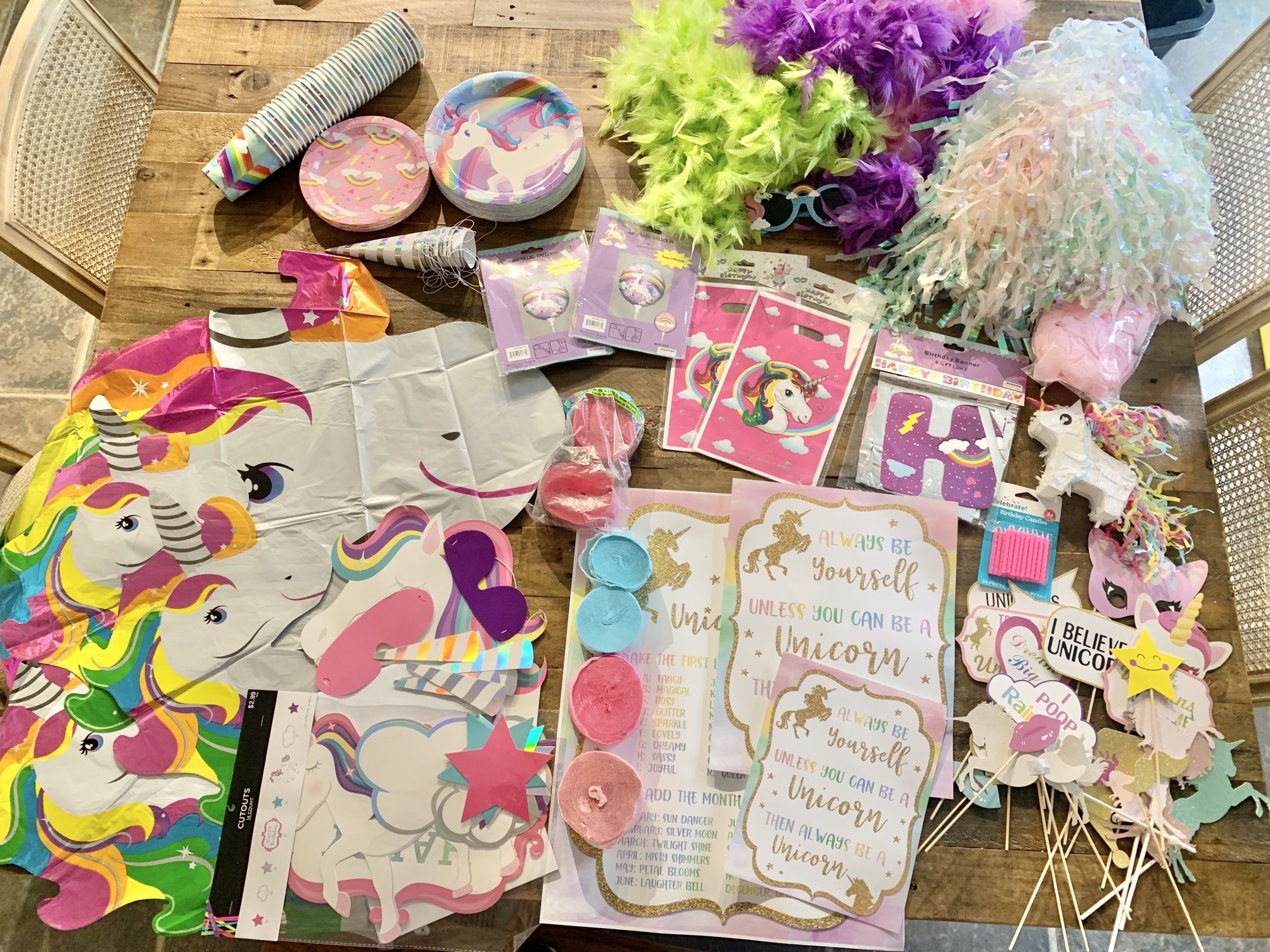 Unicorn Birthday Party Decorations